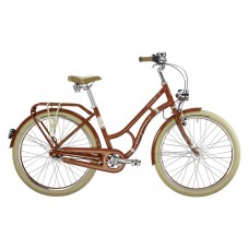 Велосипед городской Bergamont Summerville N7 26 C1 (2014) Red Brown / Cream White (Shiny)