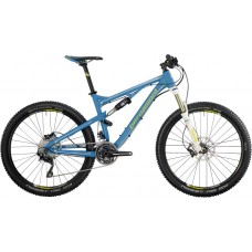 Велосипед горный BERGAMONT THREESOME SL 7.4 (2014) CYAN / LIME / WHITE (MATT)