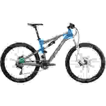 Велосипед горный BERGAMONT THREESOME SL 7.4 (2014) CYAN / LIME / WHITE (MATT)