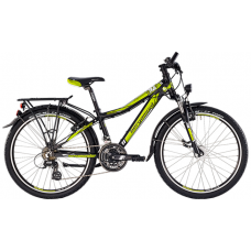 Велосипед подростковый Bergamont Bergamontster 24" (2015) Black / Green / White (Matt)