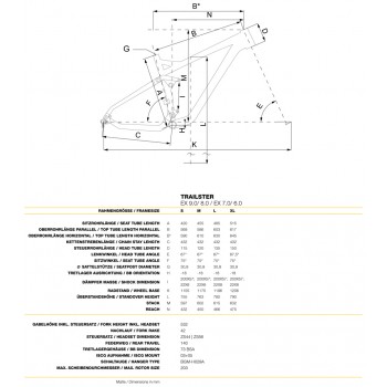 Велосипед горный двухподвес Bergamont Trailster EX 9.0 (2015) Black / Red (Matt)