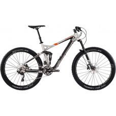 Велосипед горный двухподвес Bergamont Trailster 8.0 (2015) Raw Alloy / Black / Orange (Matt)