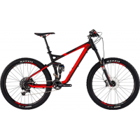 Велосипед горный двухподвес Bergamont Trailster EX 9.0 (2015) Black / Red (Matt)
