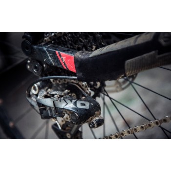 Велосипед горный двухподвес Bergamont Trailster EX 9.0 (2015) Black / Red (Matt)