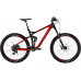 Велосипед горный двухподвес Bergamont Trailster EX 9.0 (2015) Black / Red (Matt)