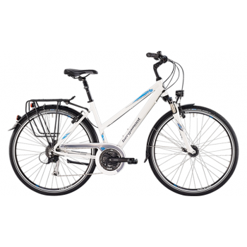 Велосипед туристический Bergamont Horizon 4.0 C2 Lady (2015) White / Blue / Grey (Shiny)