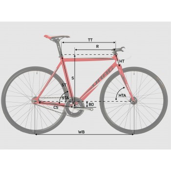Велосипед трековый Drag Pista Comp FX (2022)