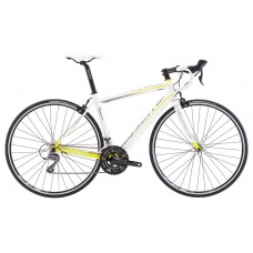 Велосипед шоссейный LAPIERRE AUDACIO 200 LADY (2014) WHITE / YELLOW / GREY