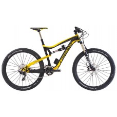 Велосипед горный LAPIERRE ZESTY AM 427 E:I (2014) BLACK / YELLOW