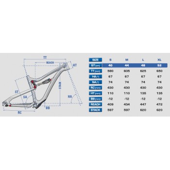 Велосипед горный LAPIERRE ZESTY AM 527 E:I (2014) BLACK / BLUE
