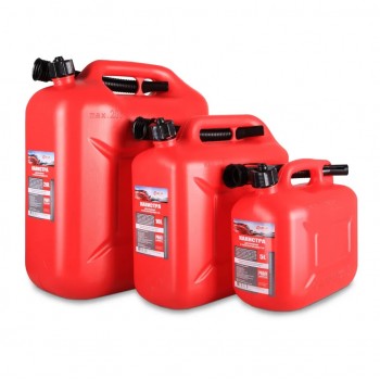Канистра для топлива 3TON PROFI в комплекте с крышкой и лейкой