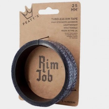 Лента для обода бескамерная Peaty's RimJob Rim Tape 9м (PRJ9M)