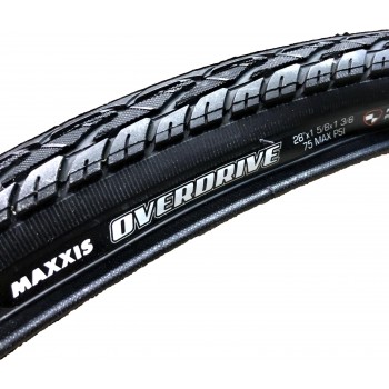 Покрышка Maxxis Overdrive 28x1 5/8x1 3/8 TPI 60 сталь 70a Single (TB90108400)