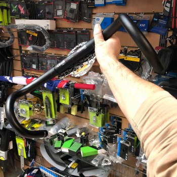 Руль трековый Cinelli Handlebar Pista Alu 31.8 40mm (CUPA3140)