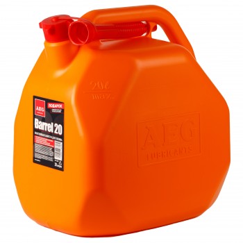 Канистра для топлива усиленная AEG Barrel в комплекте с крышкой и лейкой (3362)