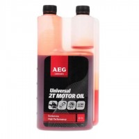 Моторное масло AEG Universal 2T Motor Oil API TС в канистре с дозатором (30744)