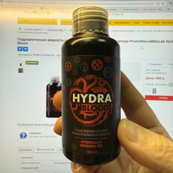 Гидравлическая жидкость для тормозной системы велосипеда PrometheusBikeLab Hydra Blood