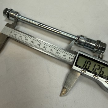 Ось задняя Nicebike TI-627 3/8"x175 мм. в сборе под гайку