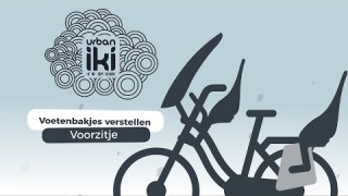 Детское велокресло переднее Urban iki