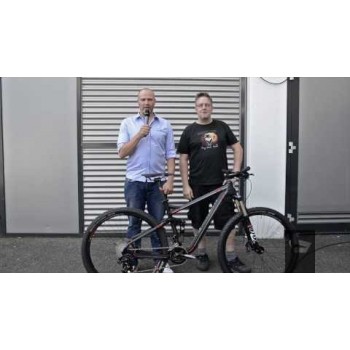 Велосипед горный BERGAMONT CONTRAIL 6.4 FMN (2014) GREY / PURPLE / WHITE (MATT)