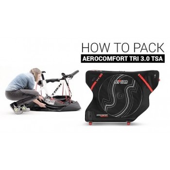Бокс для транспортировки велосипеда Scicon Aerocomfort Triathlon 3.0 TSA Bike Travel Bag