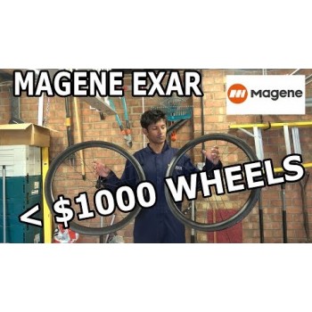Комплект колес Magene EXAR Pro Rim Carbon Fiber Wheelset HG11 FW body (2022)