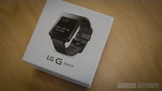Умные часы LG G Watch W100