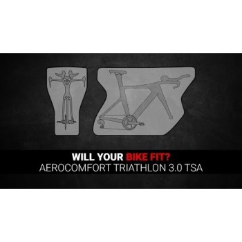 Бокс для транспортировки велосипеда Scicon Aerocomfort Triathlon 3.0 TSA Bike Travel Bag