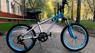 Велосипед подростковый Ciclistino Rider 20 (2019) Silver / Mint