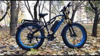 Электровелосипед Cyrusher XF900 Mountain Motorcycle-Style Ebike