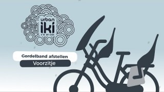 Детское велокресло переднее Urban iki