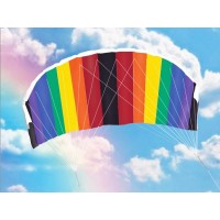 Воздушный змей Hasi управляемый парашют Радуга 200 PRO
