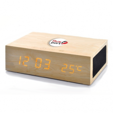 Настольные часы с беспроводным зарядным устройством FluxPort Clock Edition