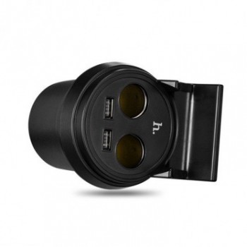 Автомобильное зарядное устройство Hoco Multifunctional Cup Shape Car Charger (UC207)