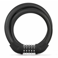 Трос велосипедный с кодовым замком Rockbros RKS870-BK