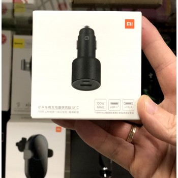 Автомобильное зарядное устройство Xiaomi Car Charger 1A1C 100W (BHR4460CN)