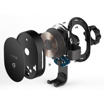 Держатель автомобильный с функцией беспроводной зарядки Xiaomi 70mai Midrive PB01