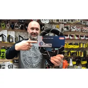 Трос велосипедный с замком Abus Iven Steel-O-Flex 8200/110