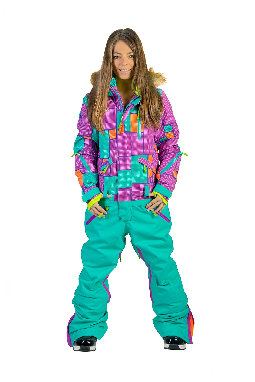 Сноубордический костюм женский